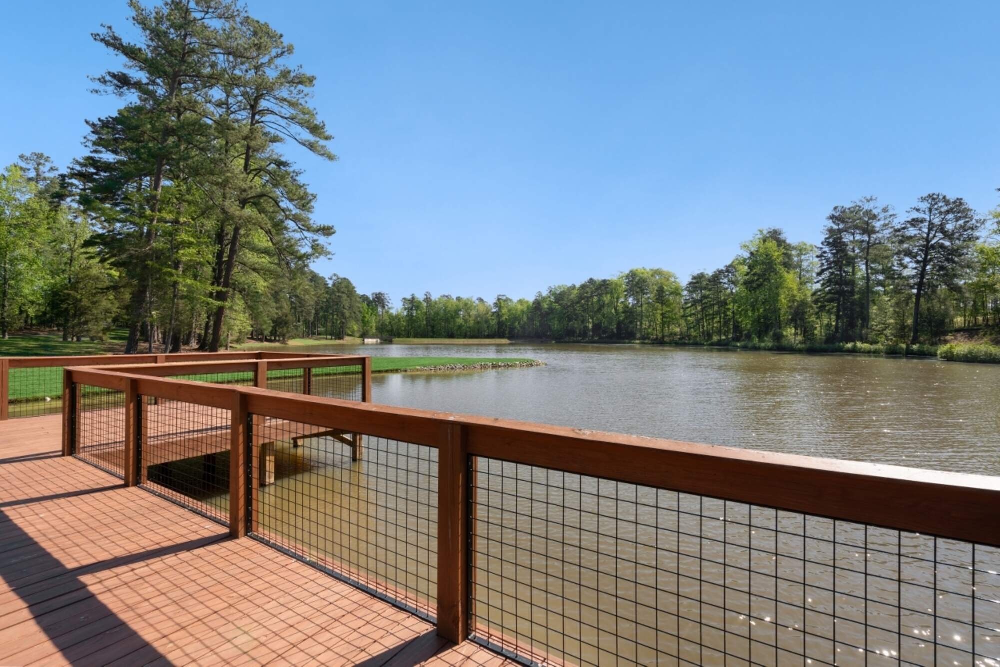 Crystal Lake at Croasdaile Farm in Durham, NC Homes By Dickerson